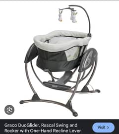 Graco dream glider swing and bassinet