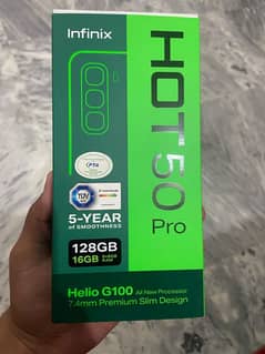 Infinix Hot 50 pro 8 Months Warranty