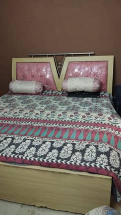 Bed with metress dresssing table and two door almari 30,000 negotiable