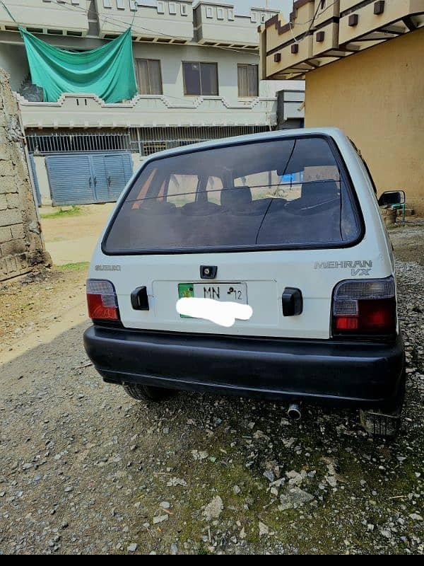 Suzuki Mehran VX 2012 Total genuine 3