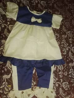 contrast frock for baby girl if 2 year