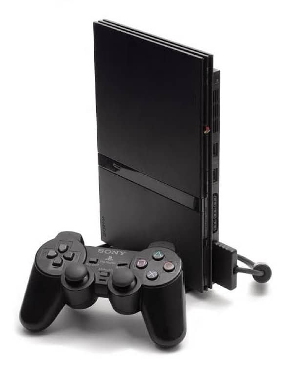 ps2 slim with singstar dual mic for kids 0