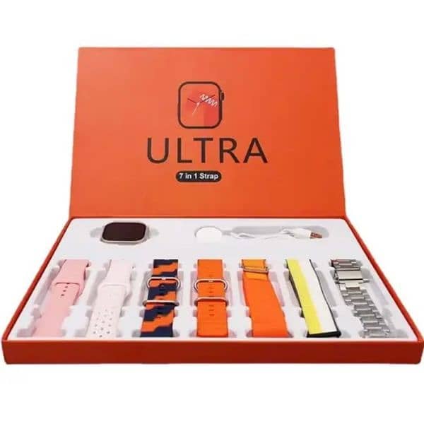 Ultra 7 In 1 Strap Smart Watch 2.01 Infinite Display 1
