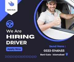 Driver | Jobs | Male Staff | Jobs in islamabad