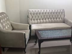 Wooden Sofa set 2+1+1