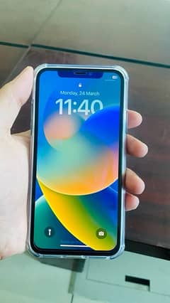 I phone x PTA Approved 256 GB Serious buyer contact 03355447677