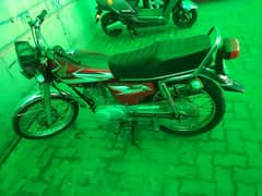 Honda cg 125 red Total genuine