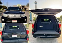 Bullet Proof Rent A Car Revo Prado Fortuner Land Cruiser V8 In Lahore