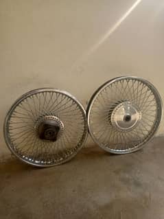 Honda 125 genuine double wires rims