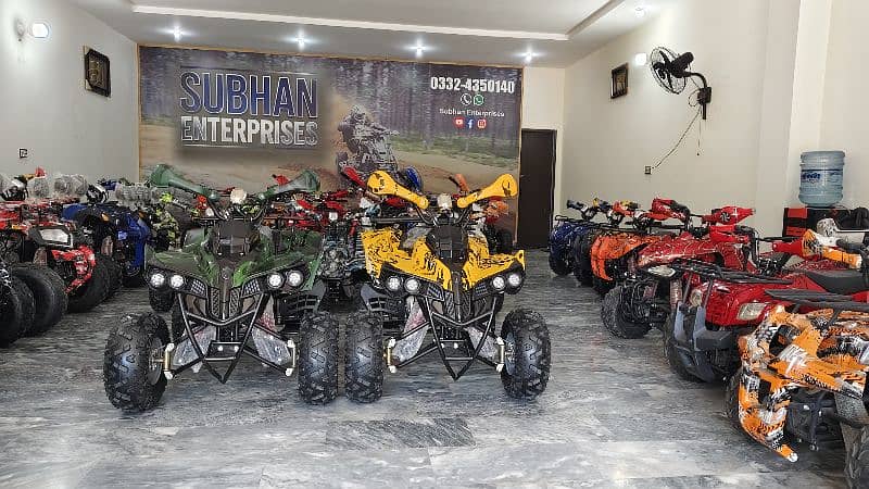 125cc Sports Raptor Auto Atv Quad Bikes Delivery In All Pakistan 3