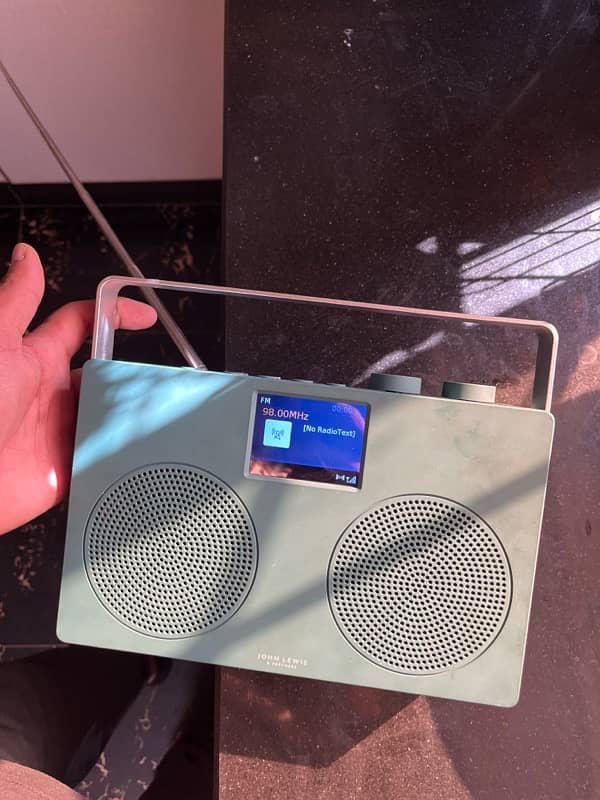 JOHN LEWIS Original FM Radio + Bluetooth Wireless Speaker 2