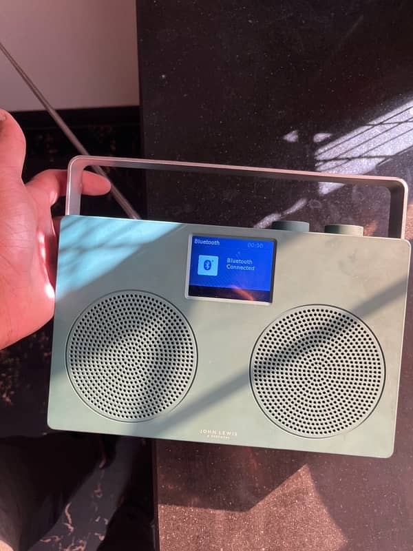 JOHN LEWIS Original FM Radio + Bluetooth Wireless Speaker 3
