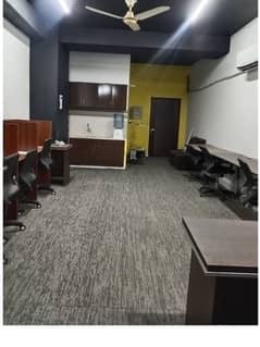 Fully furnish office Area 600 Square Feet Office Available For Rent Real Pictures In Main Boulevard Road Gulberg 3 Lahore