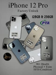 iphone 12 pro /128gb /256gb /pta approved