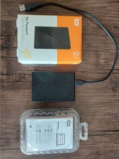 WD 2TB Passport External Hard Drive | 100% Health | USB 3.0