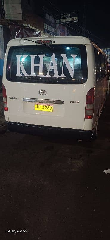 Toyota Hiace 2007/23 5