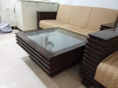 5 seater sofa set with big table