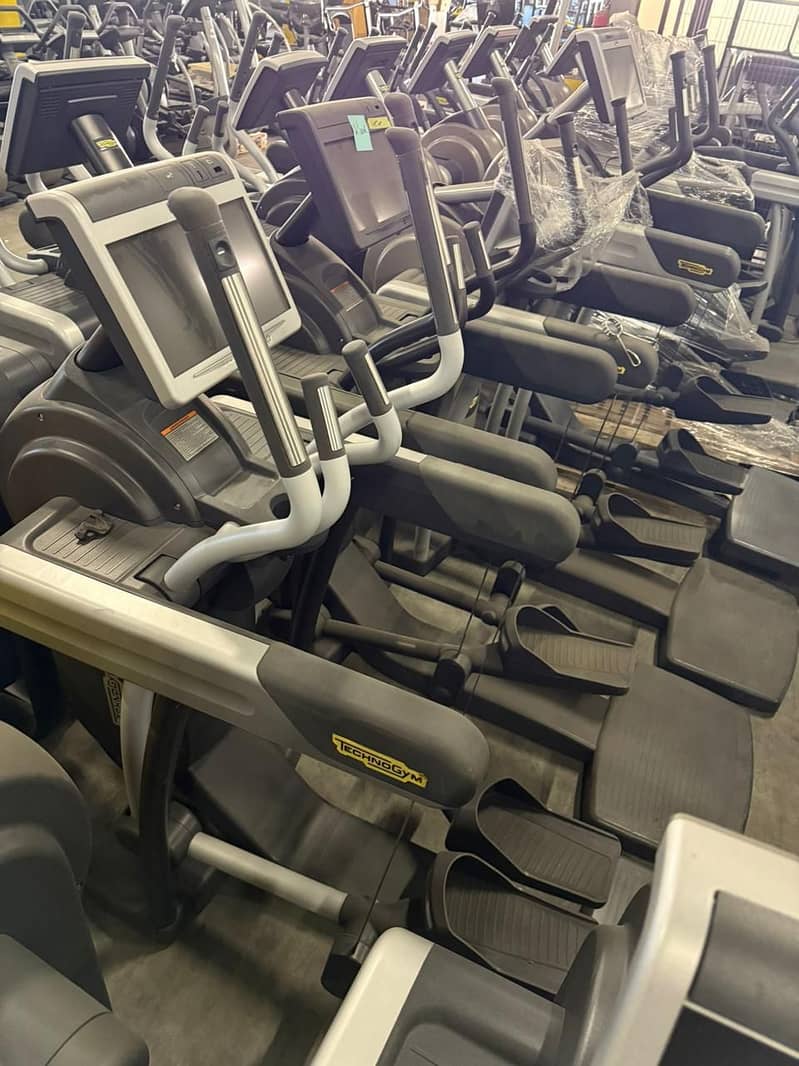 Complete GYM Setup  | TREADMILL | Elliptical | Recumbent bike | Spin 16