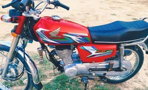 Honda CG125 All Punjab Number 2023 Paka