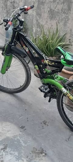 one month used bicycle new condition