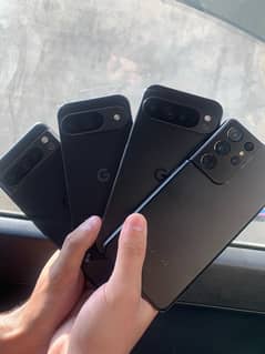 Google Pixel 9Pro Xl, Pixel 9, Pixel 8pro, Samsung S21 Ultra