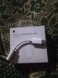 Apple type c to 3.5mm headphone jack