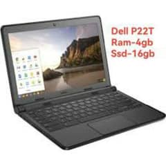 Dell p22t chromebook laptop 4 GB ram  16 gb ssd