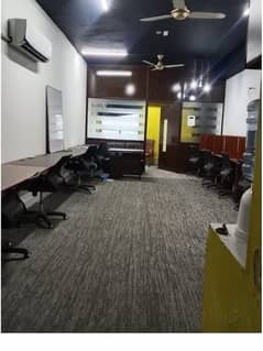 Fully Furnished Area 600 Square Feet Brand New Corporation Office Available For Rent In Gulberg 3 Lahore