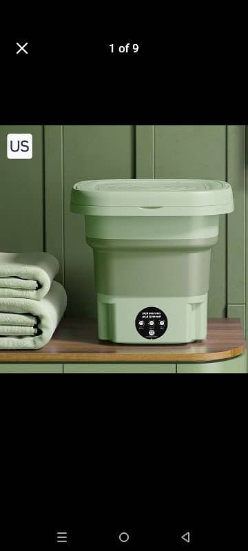 Portable 6.5L Foldable Washing Machin 0