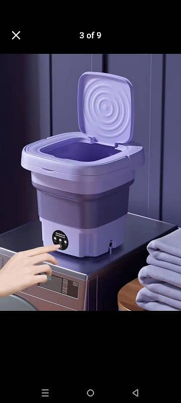 Portable 6.5L Foldable Washing Machin 2