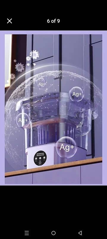 Portable 6.5L Foldable Washing Machin 5