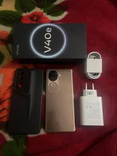 Vivo v40 e complete box golden