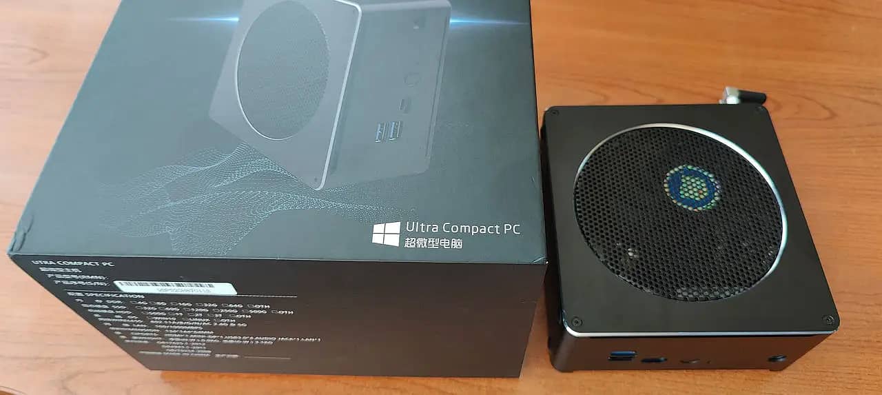 Ultra Compact Small gaming PC hexacor 8750H 480Gb SSD 16Gb Ram 8Gb Gpu 3