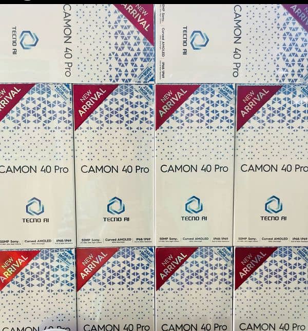 TECNO CAMON 40 PRO  ALL. COLORS AVAILABLE HERE 0