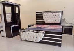 Bed Set, Wooden Bed, Single Bed, Double Bed, King Size Bed, Side Tabl