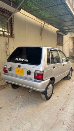 Family use car Mehran VXR 2017 new keys urgent need