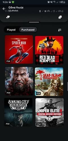 Ps4 Ps5 digital games