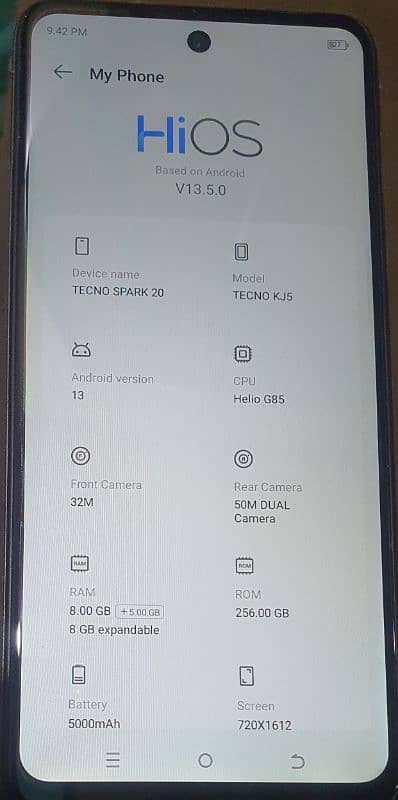 TECNO SPARK 20 1