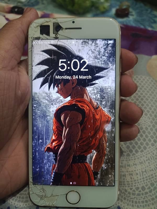IPHONE 7 NON PTA 128 GB panel break but working 100% 0