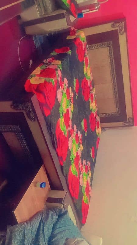 double bed for sale without mattress 0