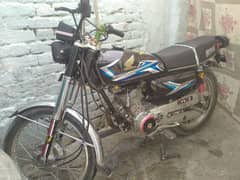 Honda 125 with original saman