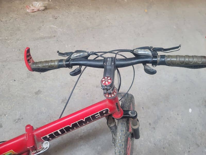 Folding and gear bicycle 2
