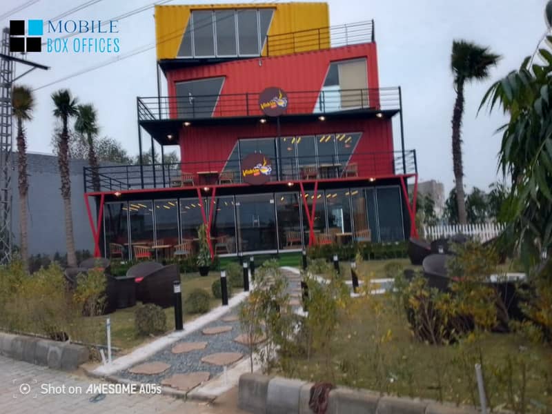 Cafe container office container prefab homes portable containers 3