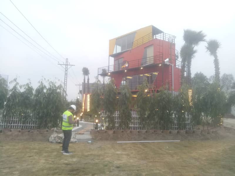 Cafe container office container prefab homes portable containers 10