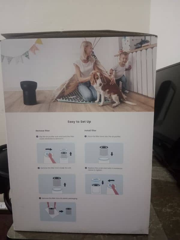 TCL Breeva A2 B/W Air Purifier With Official Warranty 3