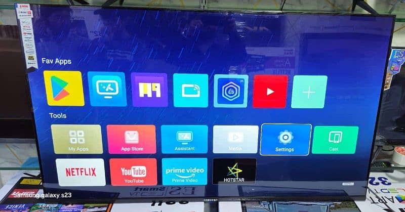 BIG SALE OFFER 55" SMART LED TV UHD 4K FRAMELESS 2