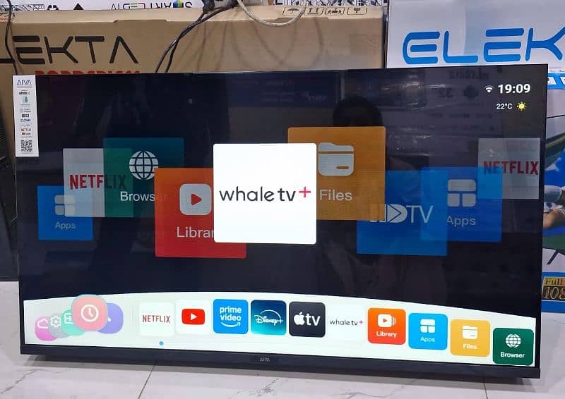 BIG SALE OFFER 55" SMART LED TV UHD 4K FRAMELESS 0