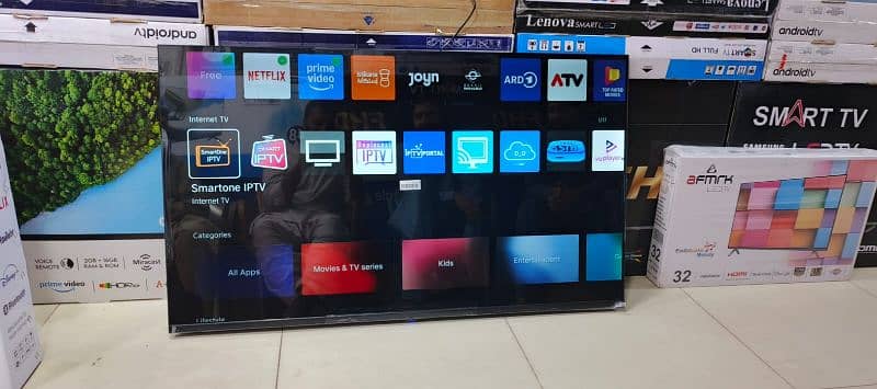 BIG SALE OFFER 55" SMART LED TV UHD 4K FRAMELESS 5
