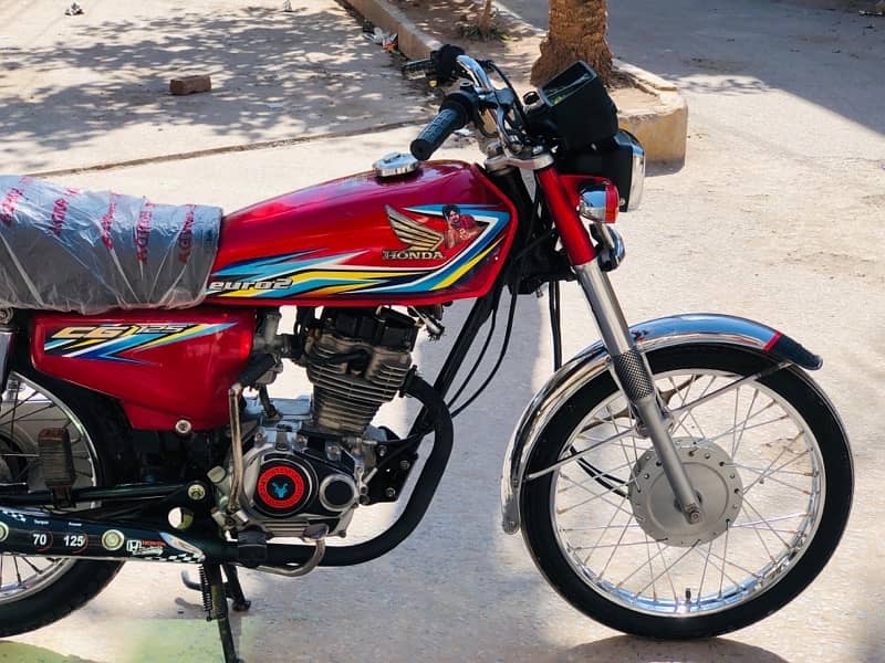 Honda CG-125 (Model 2018) Total Genuine Bike 0