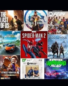 Ps4 and Ps5 games